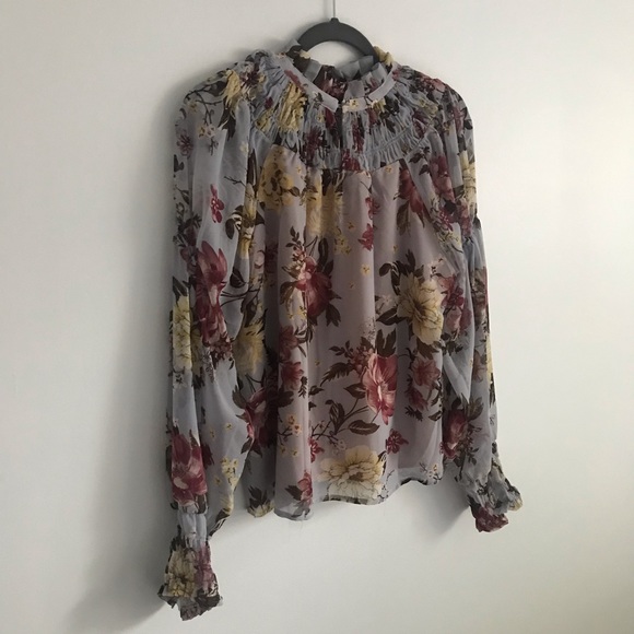 Flowy Floral Shirt - Picture 4 of 4